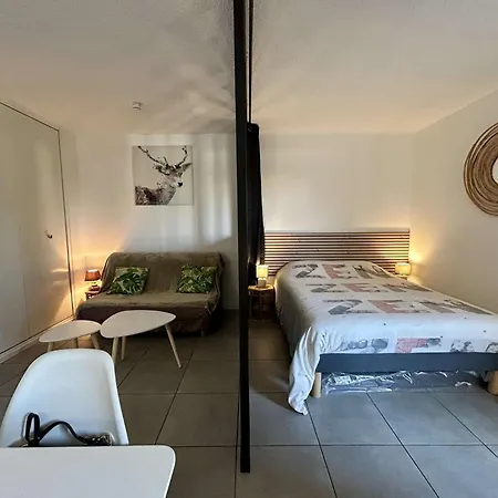 Studio Cosy Au Rez-De-Chaussee D'Une Residence Calme Saint Cyprien Sc245-004 * Saint-Cyprien (Pyrenees-Orientales)